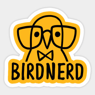 BirdNerd Sticker